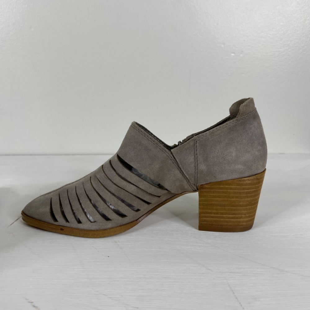 1. State Suede Ankle Bootie Gray Sz. 5.5 - Picture 10 of 16